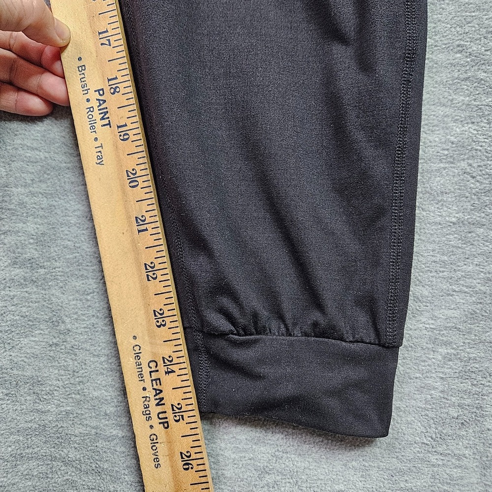 Vuori All Day Black V-Neck Jumpsuit Women's Size M Elastic Waist Short Sleeve - Picture 10 of 10